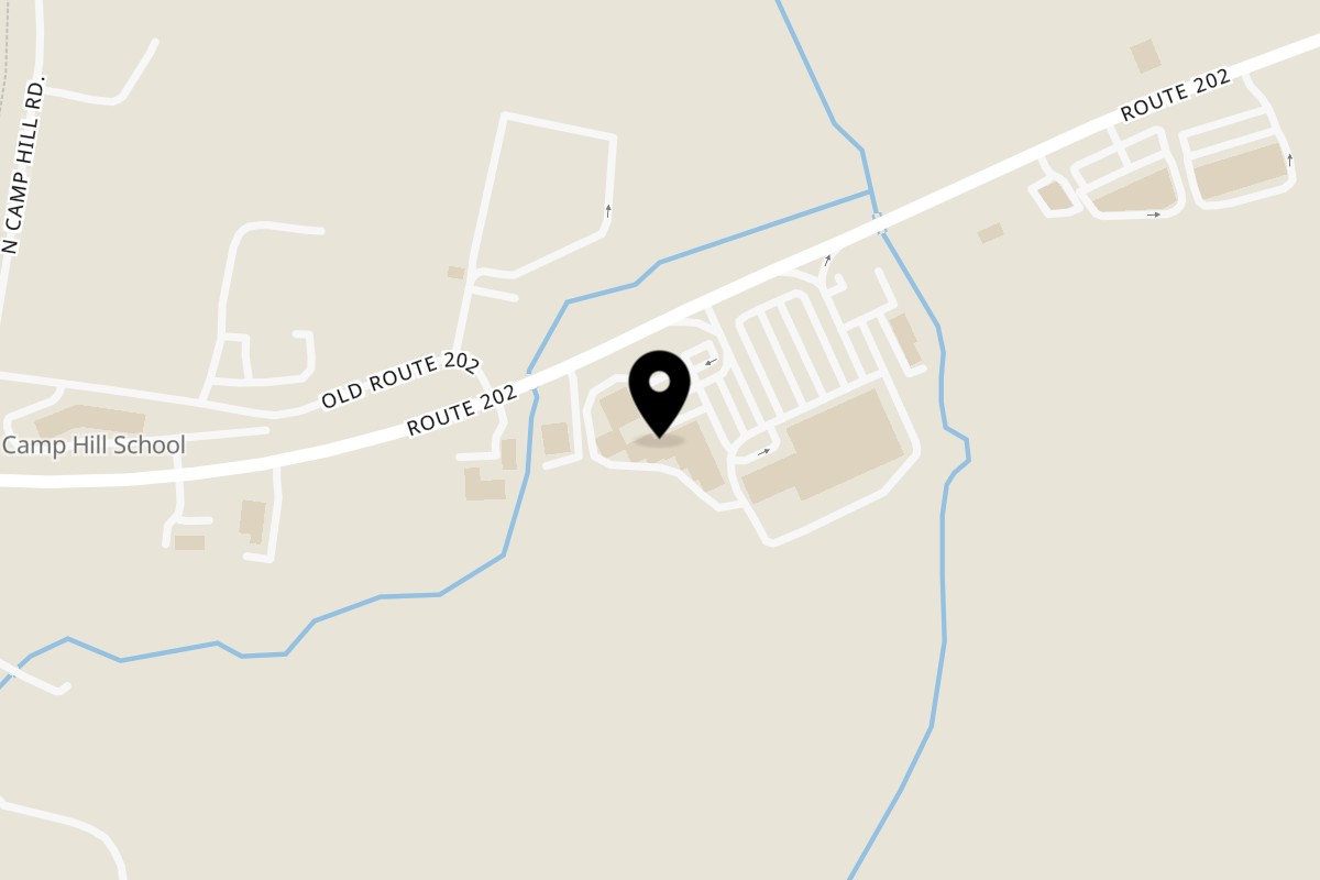 Map showing the location of Olympia Pita on 1581 US-202 in Pomona